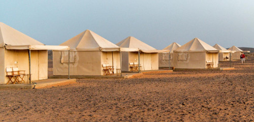 Unser Zeltcamp bei Meroe