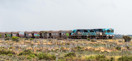 Bahnlinie nach Perth