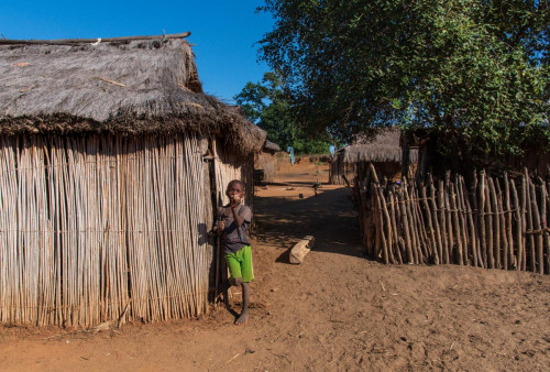 Dorf an der Westküste