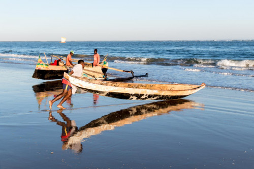 Morgendliche Ausfahrt zum Fischfang