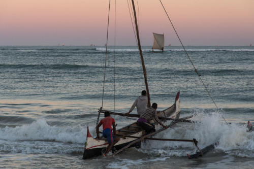 Morgendliche Ausfahrt zum Fischfang