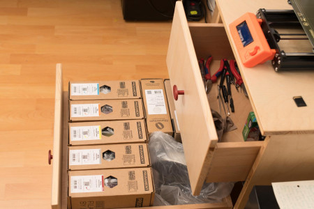 In den Laden Zubehör und die Filamente