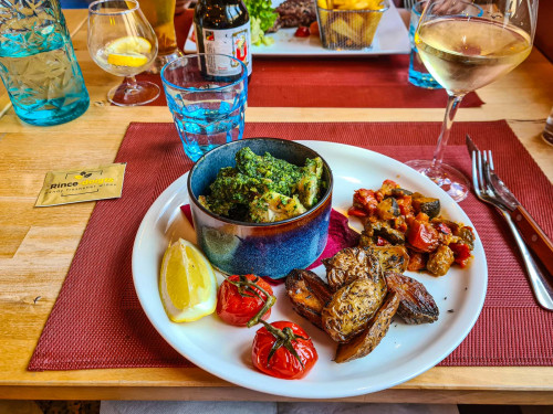 Froschschenkel in Petersilienbutter