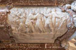 Relief am Grabmal Erzherzog. Karls II., "Judaskuss"