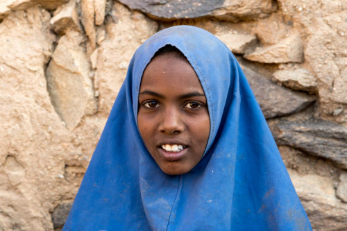 Sudanesisches Mädchen