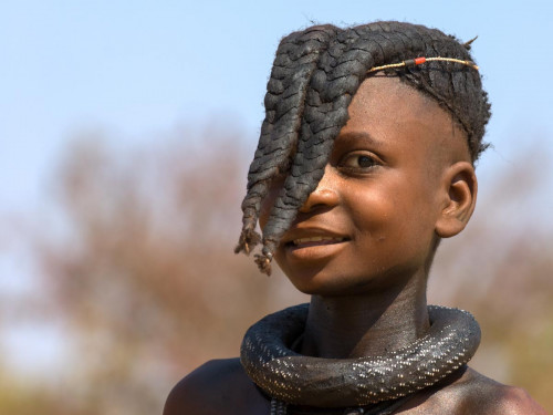 Himba Mädchen