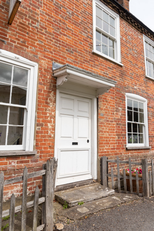 Der damalige Hauseingang