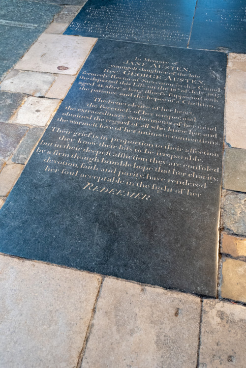 Grabstein Jane Austens