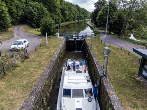 Schleuse No. 38 Ambiévillers, Canal de l'Est