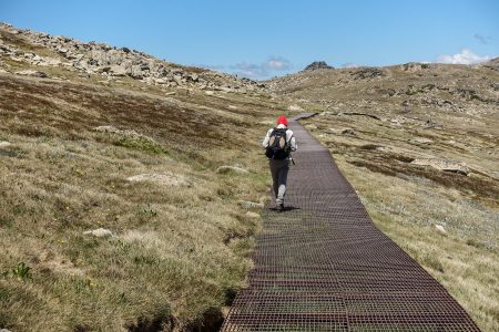Auf dem Weg zum Mount Kosciuszko