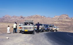 Aufbruch in die Wüste