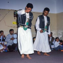 Tanz im Funduq (lokale Unterkunft)