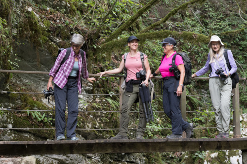 Am Weg zum Kozjak-Wasserfall