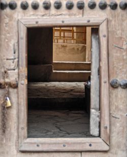 Fort Rustaq, ein Eingangstor