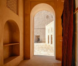 In der Festung Jabrin