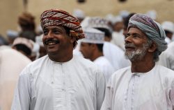 Am Viehmarkt von Nizwa