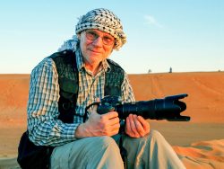 Michael mit voller Ausrüstung