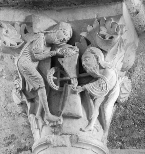 Kapitell "Mystische Mühle" in Vézelay