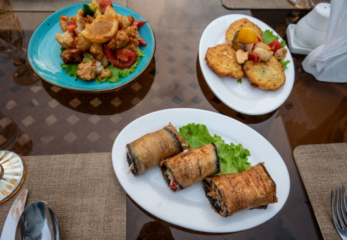 Vorspeisen, Restaurant Zarafshan