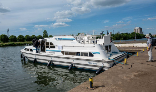 Bootsliegeplatz in Gray