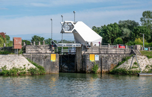 Beginn des Rhein-Rhône Kanals
