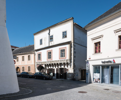 Prächtiges gotisches Haus, Waaggasse 13