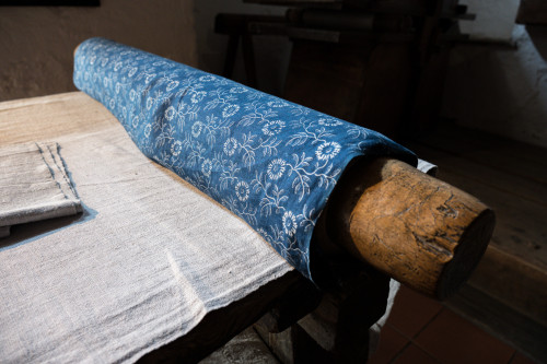 Blaudruck in "Reservetechnik"