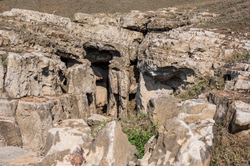 Karstformationen am Seegrund - Sickersee Cerkniško jezero - Zirknitzer See
