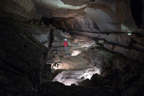 In der Križna jama - Kreuzhöhle