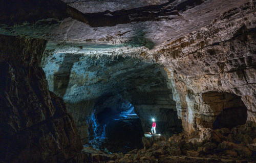 In der Križna jama - Kreuzhöhle