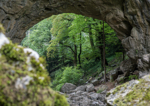 Große Naturbrücke in Rakov Škocjan