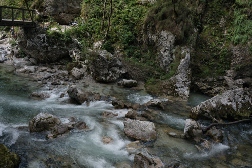Am Zusammenfluss Tolminka - Zadlaščica