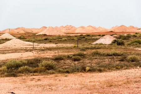 Opalschacht-Aushub, Coober Pedy