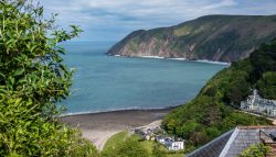 Aussicht von Lynton aus