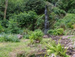 Wasserfall im Landschaftsgarten