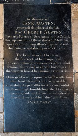 Grabmal Jane Austen